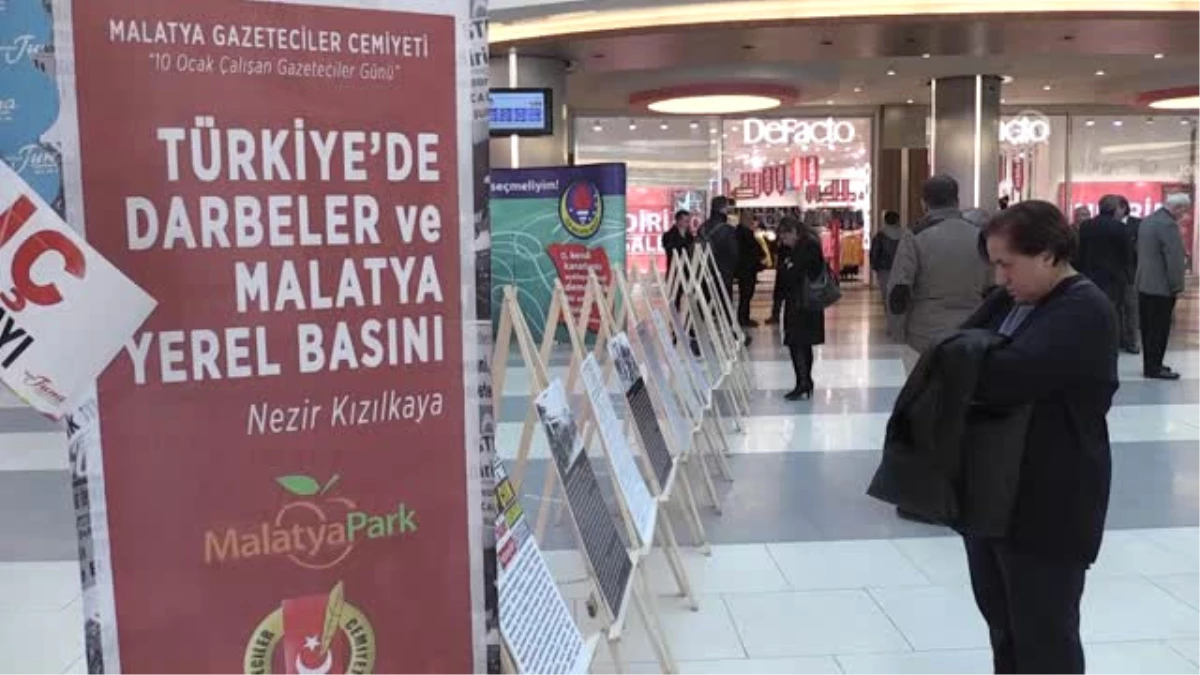 Türkiye\'de Darbeler ve Malatya Yerel Basını" Sergisi