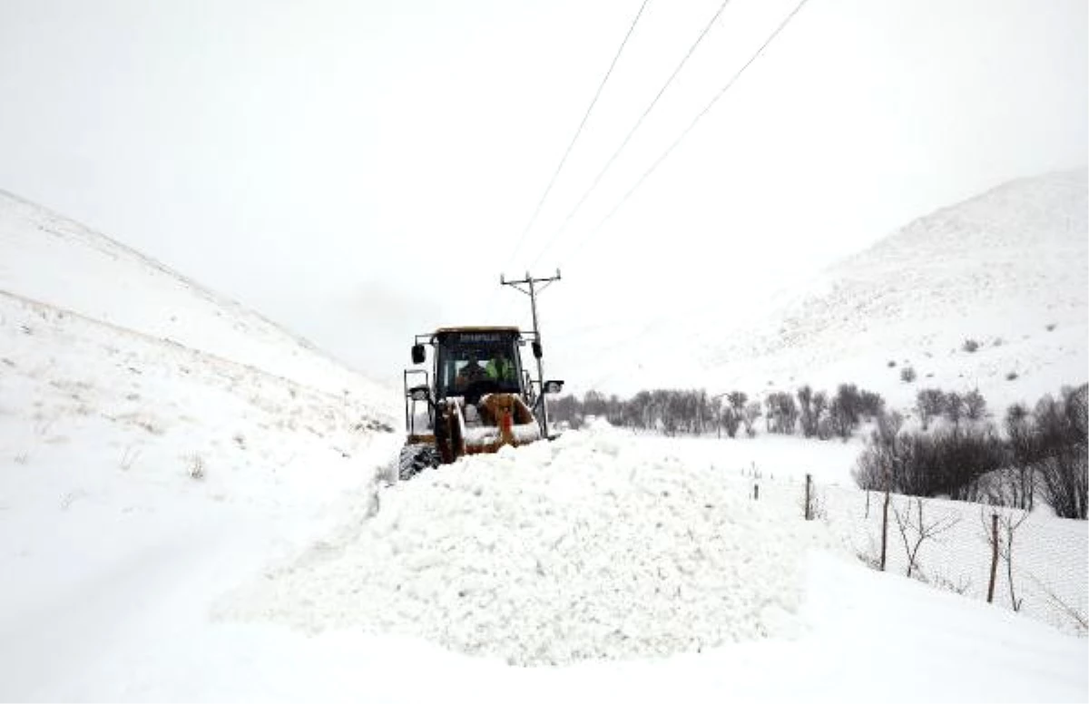 Van\'da Kardan Kapanan Yollar Açılıyor