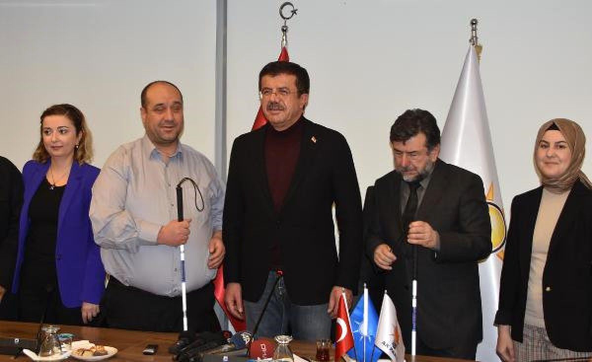Zeybekci, Görme Engellilerle Bir Araya Geldi