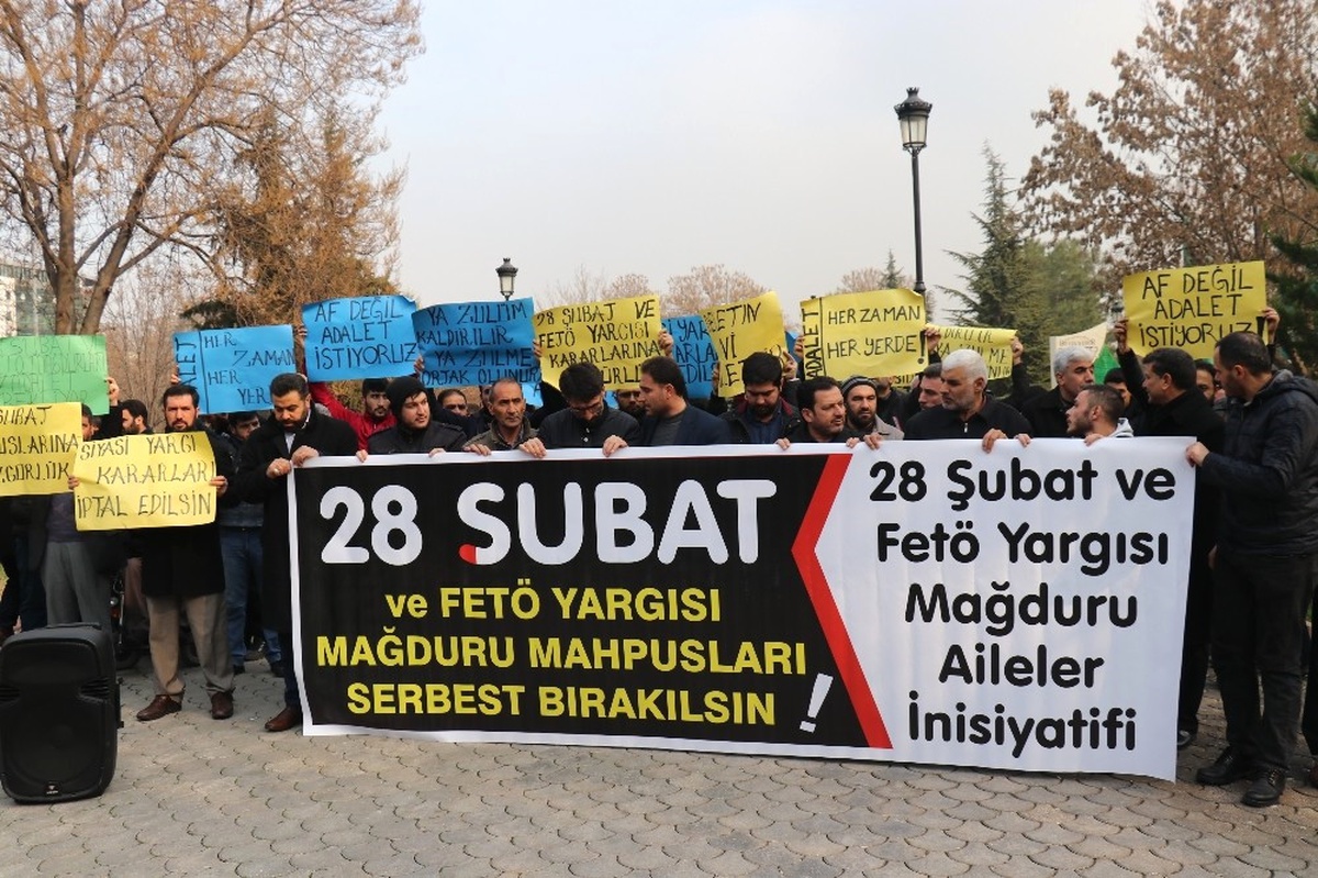 28 Şubat ve Fetö Yargısı Mağduru Aileler İnsiyatifi"Nden Adalet Çağrısı