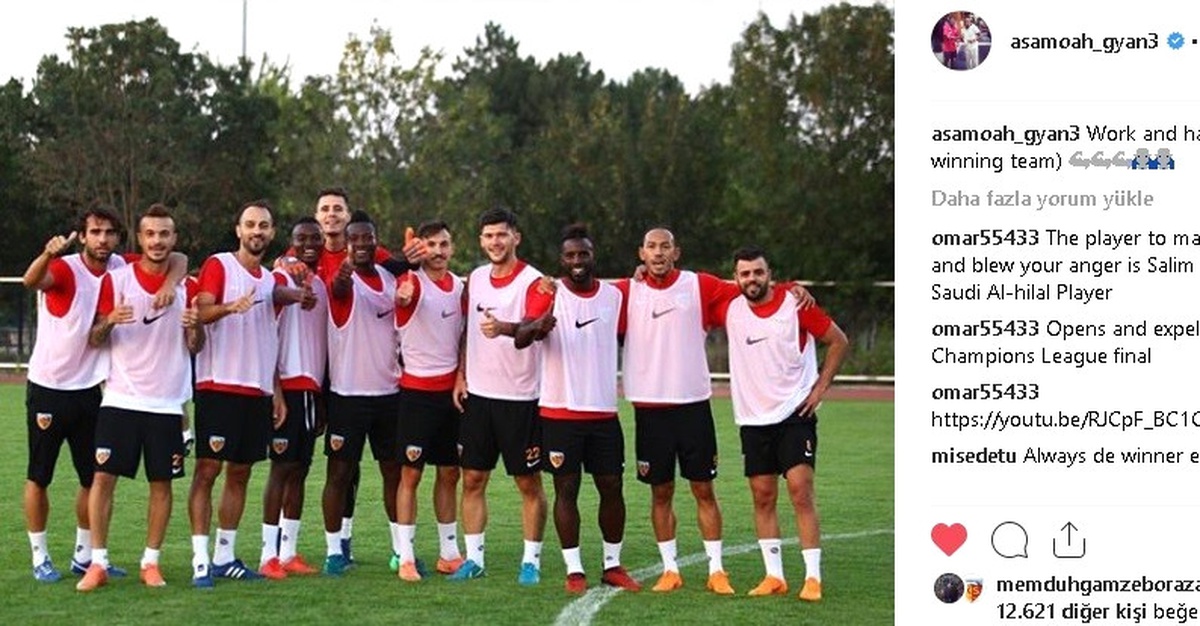 Asamoah Gyan\'dan Kayseri\'nin Tanıtımına Büyük Destek