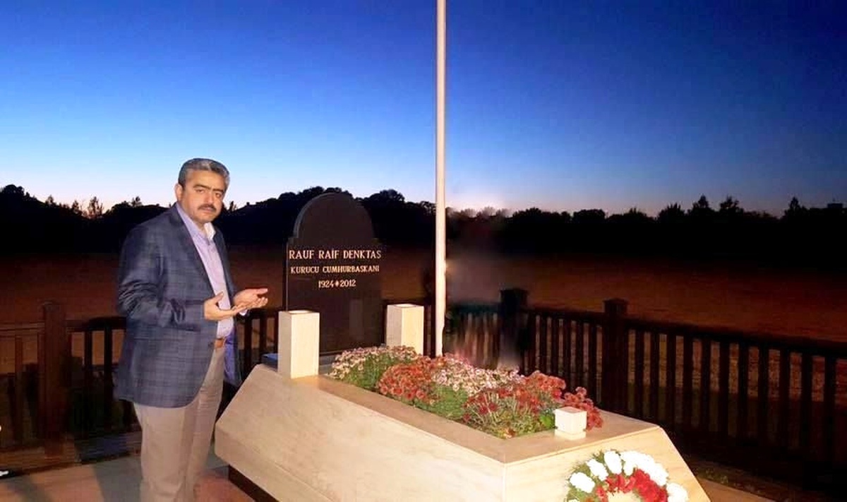 Başkan Alıcık, Rauf Denktaş\'ı Ölümünün 7. Yılında Andı