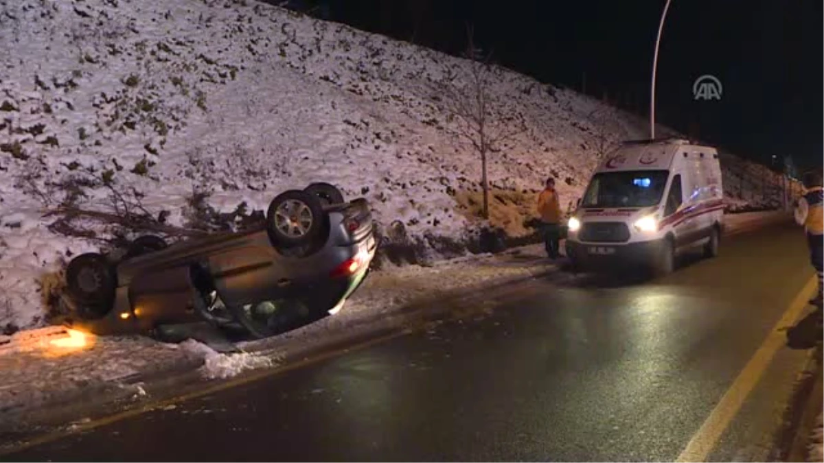 Başkentte Trafik Kazaları: 2 Yaralı