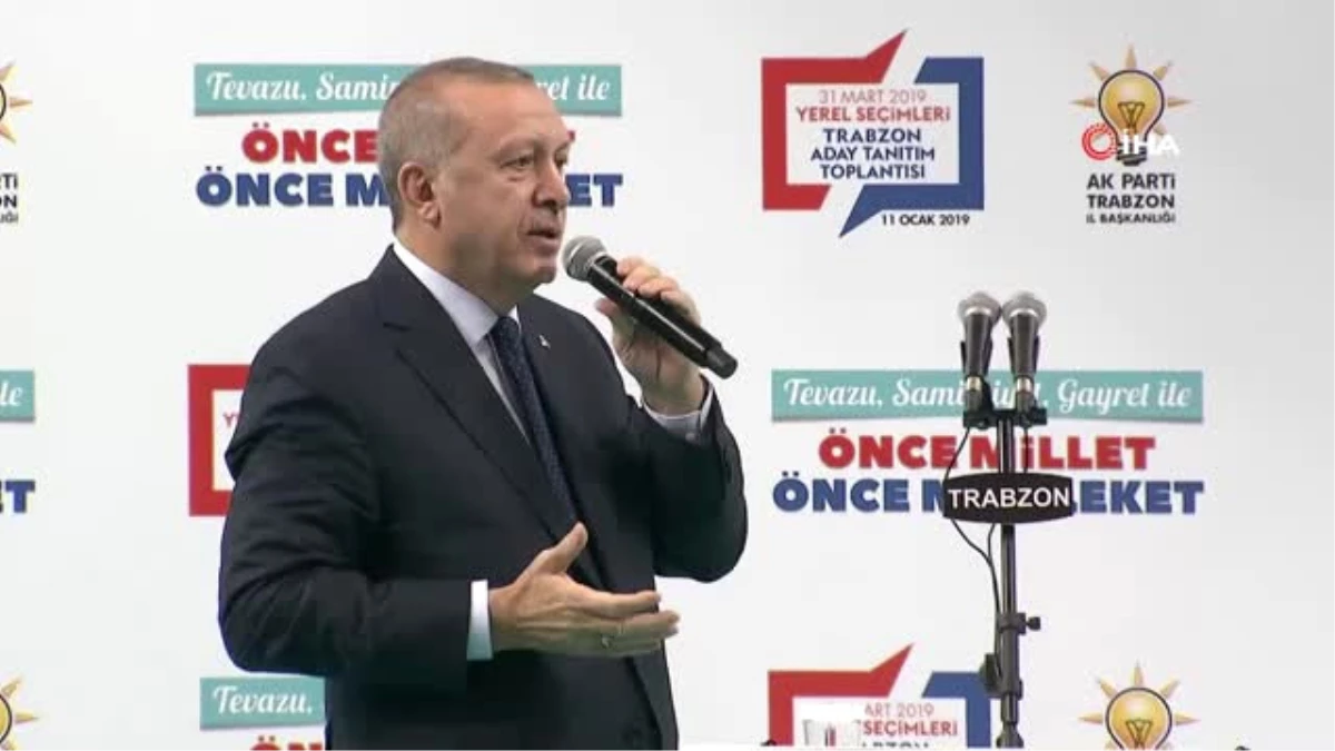 Cumhurbaşkanı Erdoğan, AK Parti Trabzon İlçe Belediye Başkan Adaylarını Açıkladı