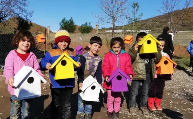 Köy Öğrencilerden ’Kuş Evi’ Projesi Son Dakika
