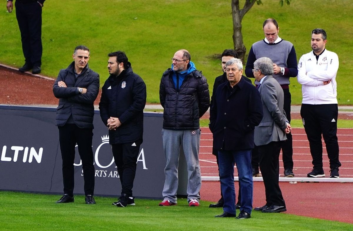 Mircea Lucescu\'dan Beşiktaş Kampına Ziyaret