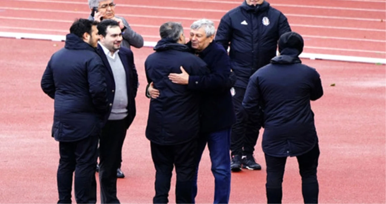 Milli Takım Teknik Direktörü Mircea Lucescu\'dan Beşiktaş Kampına Ziyaret
