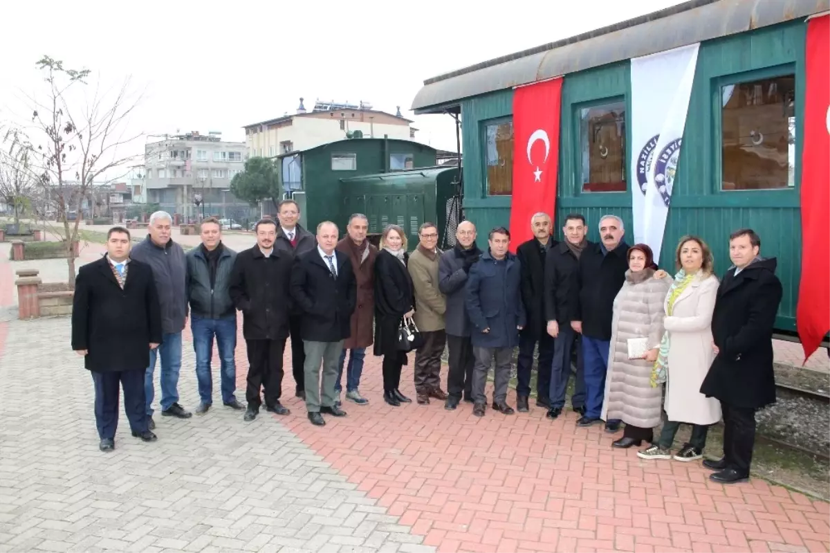 Nazilli Belediyesi Meclis Üyeleri Gıdı Gıdı ile Tarihe Yolculuk Etti