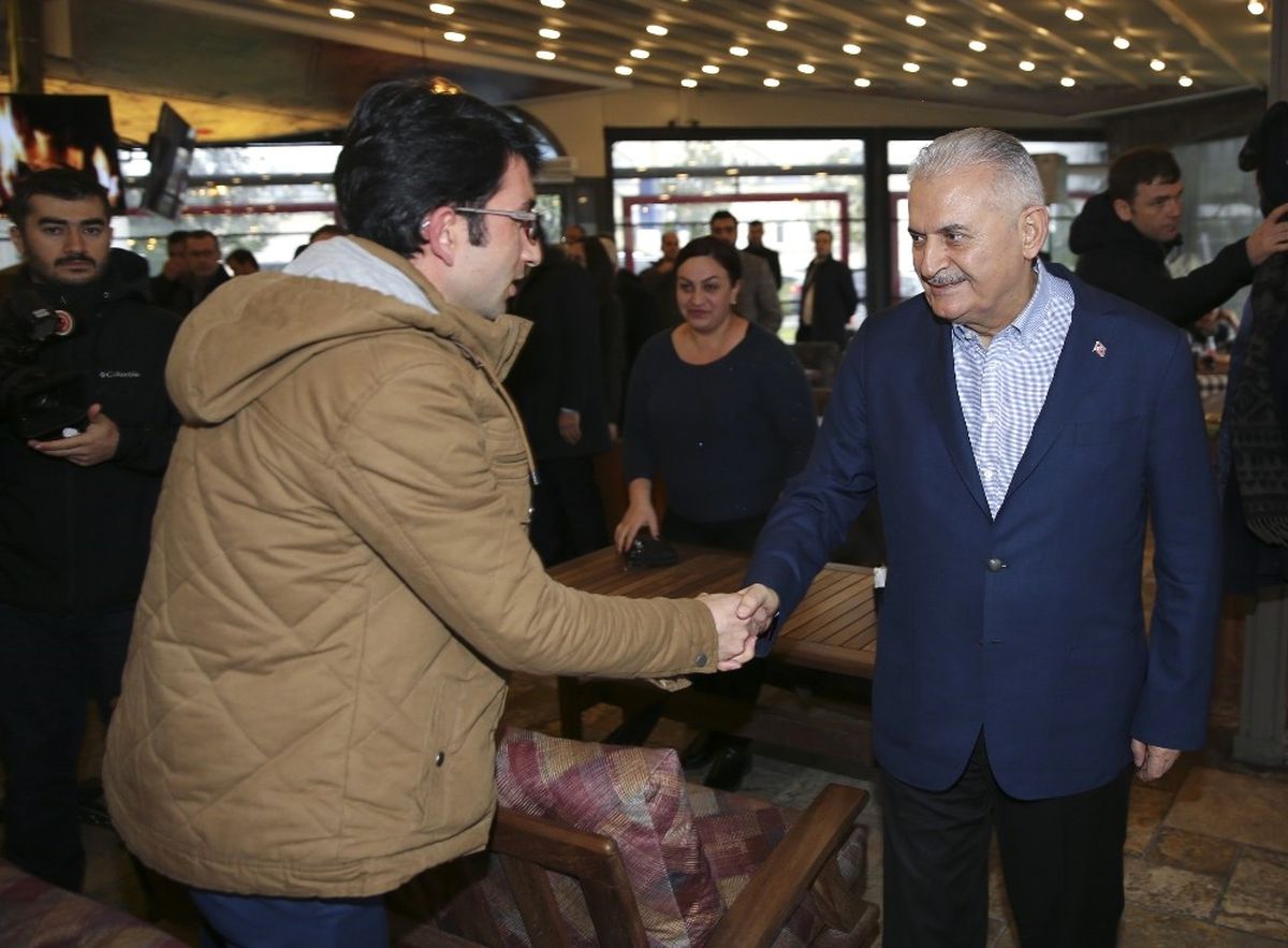 TBMM Başkanı Binali Yıldırım\'dan Sürpriz Ziyaretler