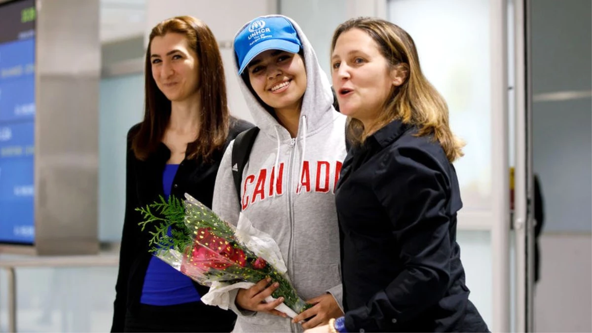 Ailesinden Kaçan Suudi Kadın Kendisine Sığınma Hakkı Tanıyan Kanada\'ya Vardı
