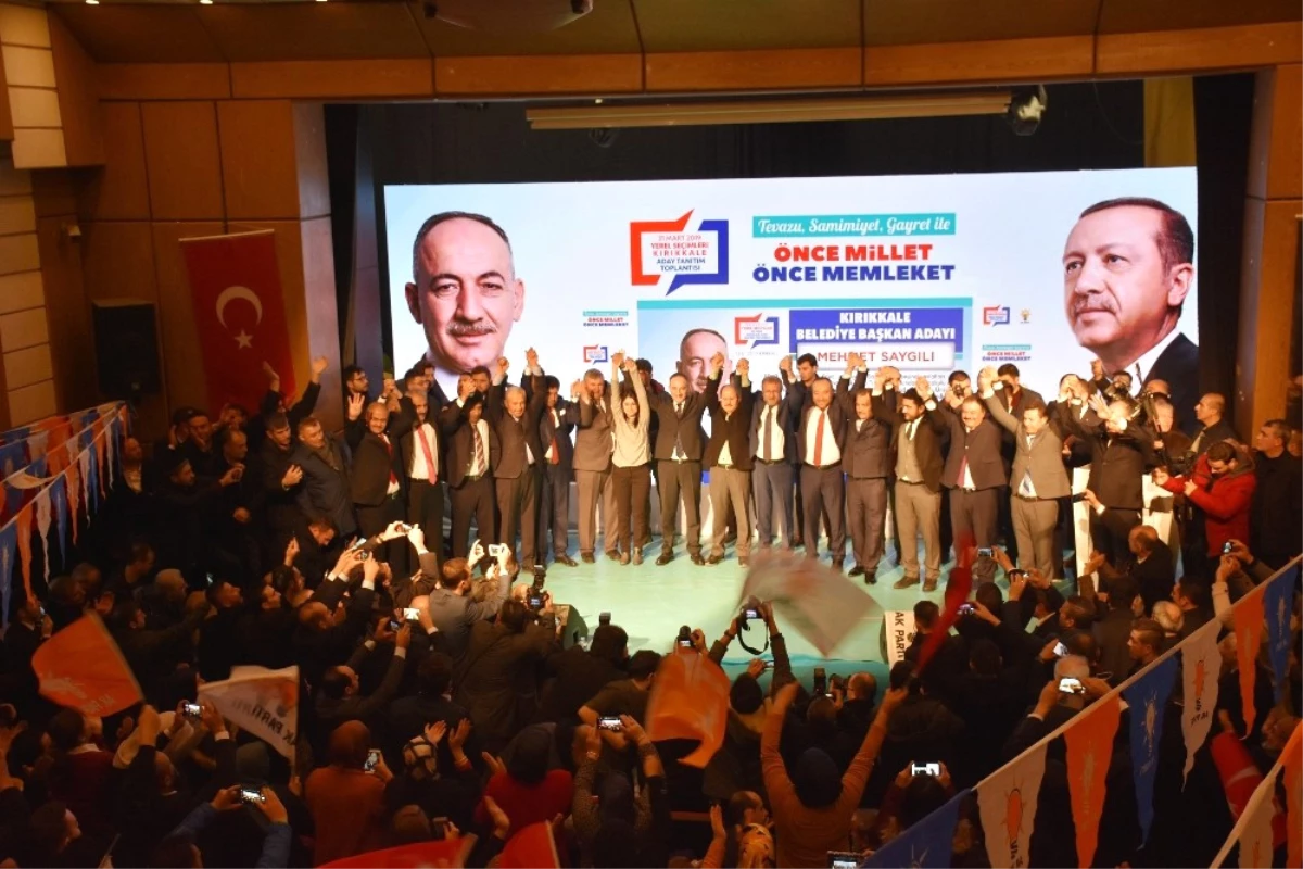 AK Parti\'nin Kırıkkale Belediye Başkan Adayları Tanıtıldı