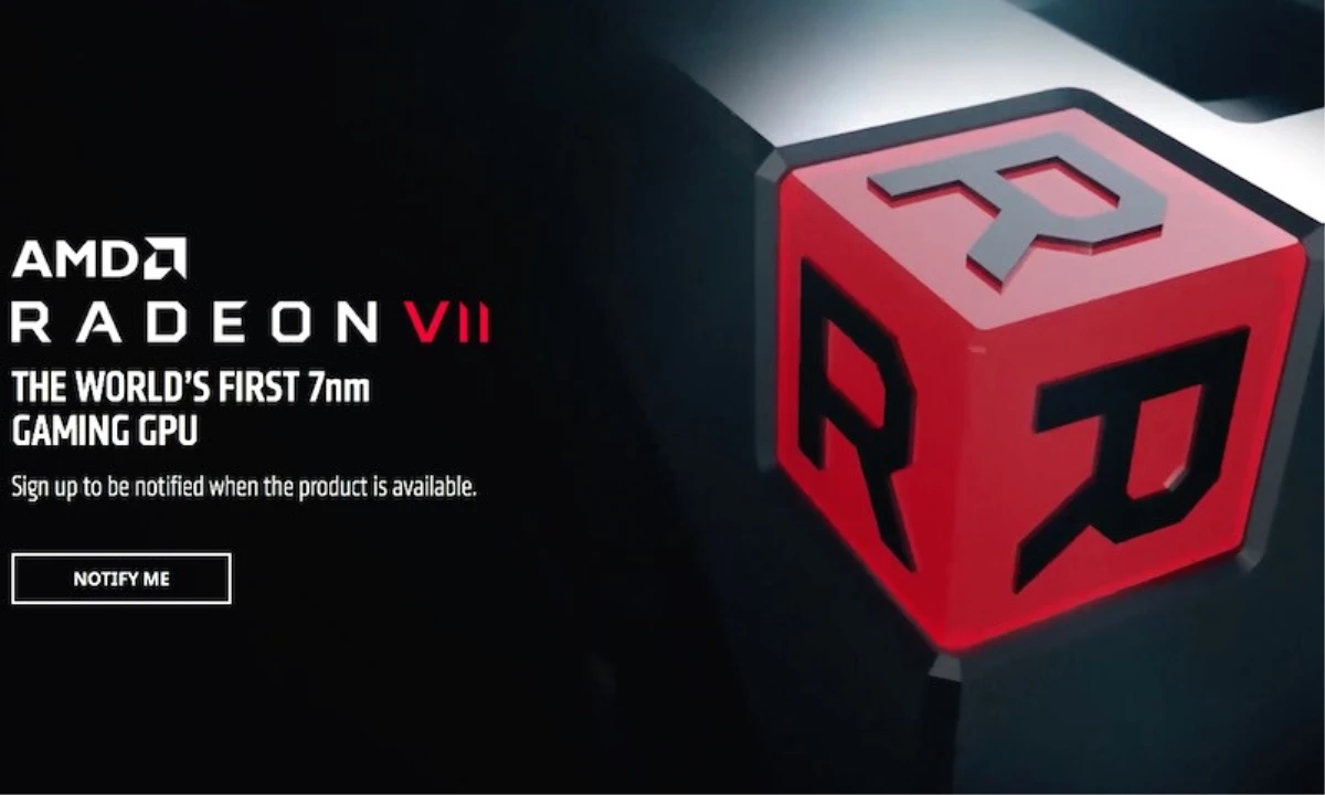 Amd Radeon Vıı, Amd\'den Dünyanın İlk 7nm Oyuncu Grafik Kartı