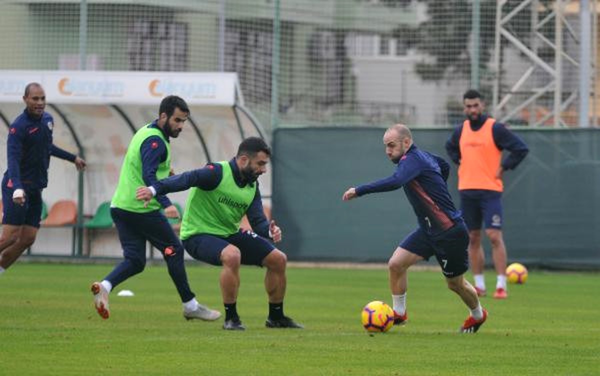 Aytemiz Alanyaspor İkinci Yarı Hazırlıklarını Sürdürdü
