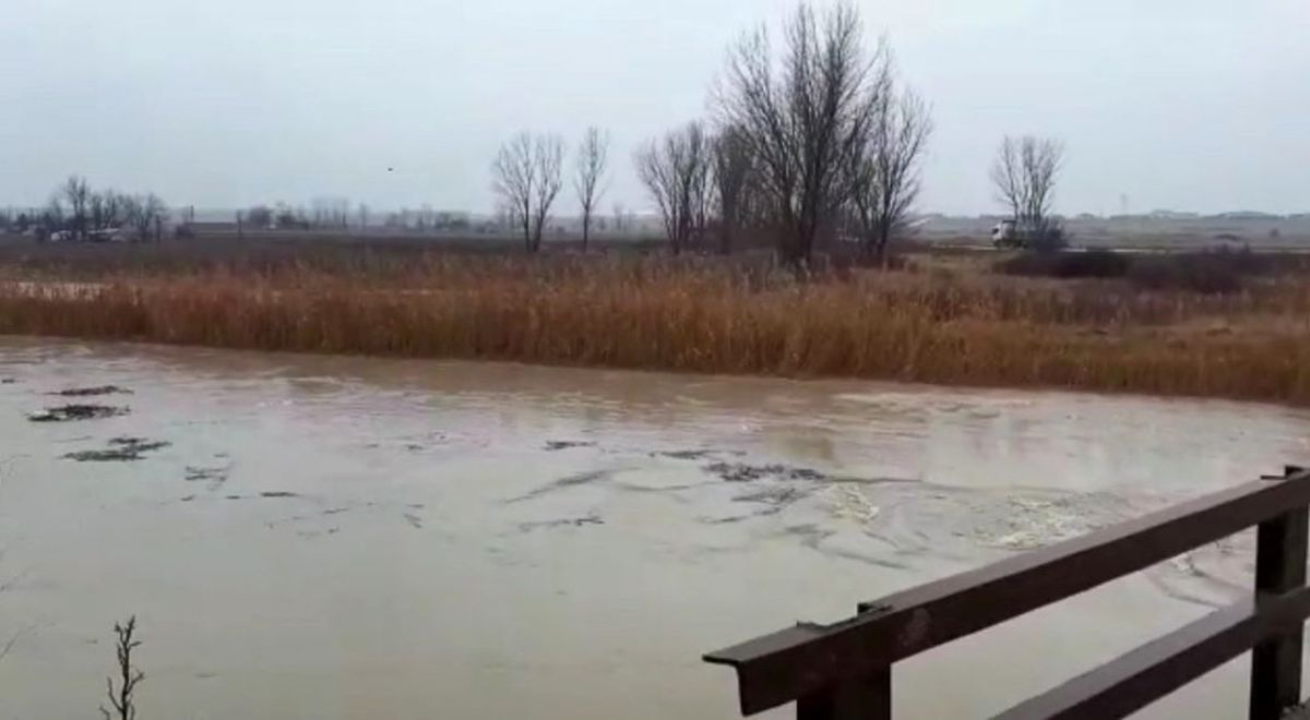 Ergene Nehri\'nin Su Seviyesi Yükseldi, Vatandaşlar Tedirgin