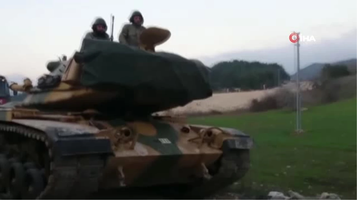Hatay Sınırına Askeri Tank Sevkiyatı