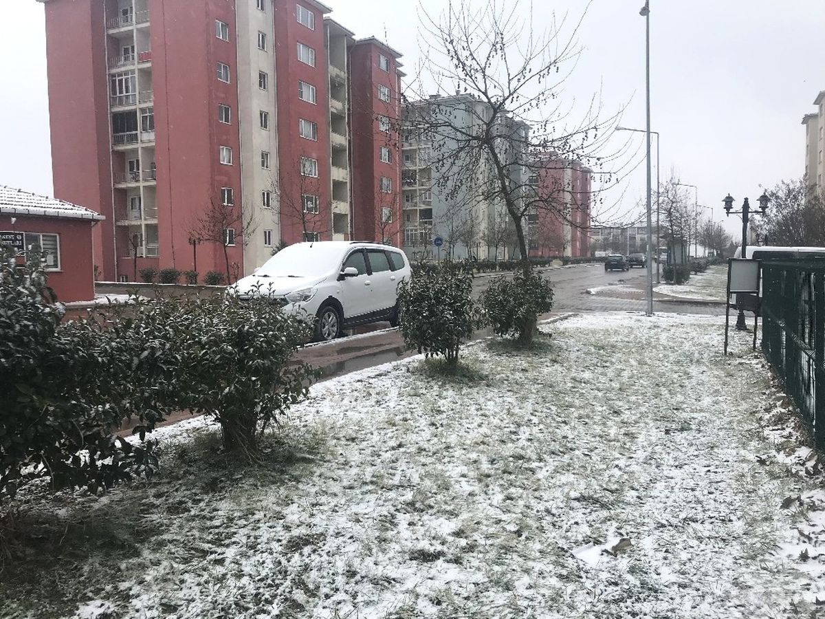 Keşan\'da Kar Yağışı