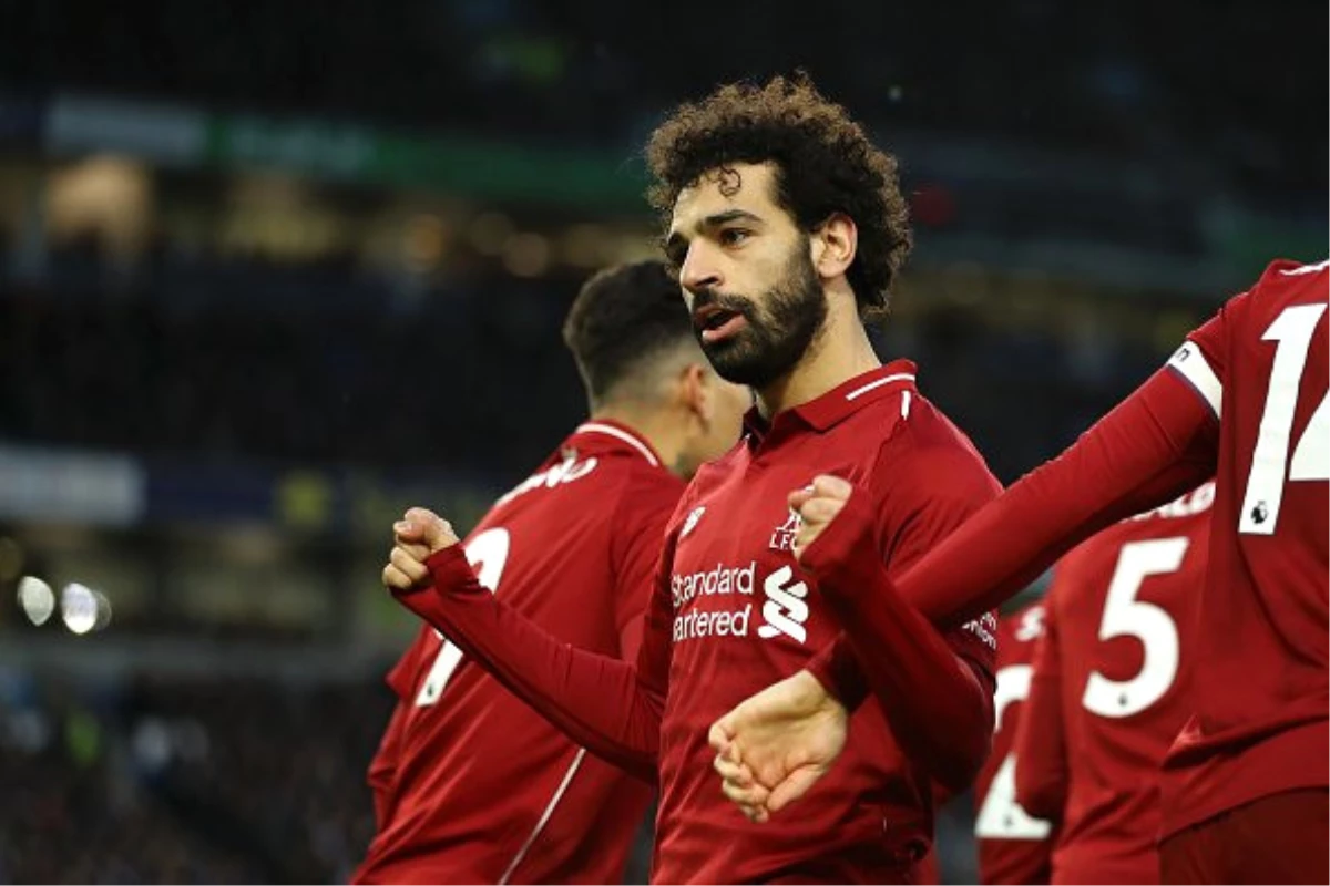 Liverpool, Muhammed Salah\'ın Golüyle Brighton\'ı Devirdi