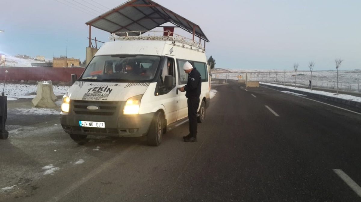 Midyat\'ta Örgenci Servisleri Denetlendi