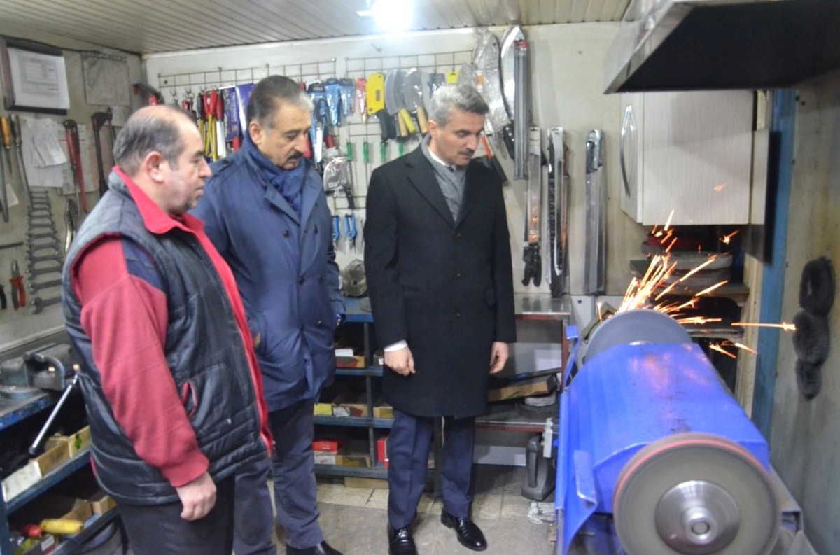 Vali Baruş Esnafı Ziyaret Etti