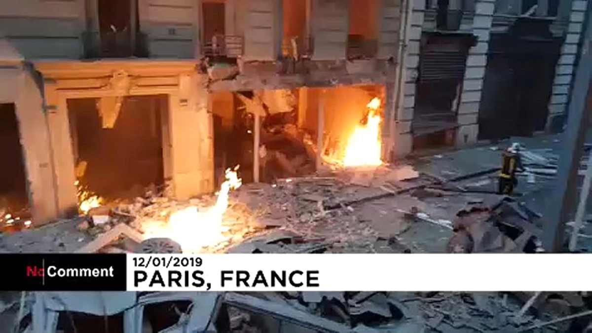 Video | Paris\'teki Patlama Kameralarda