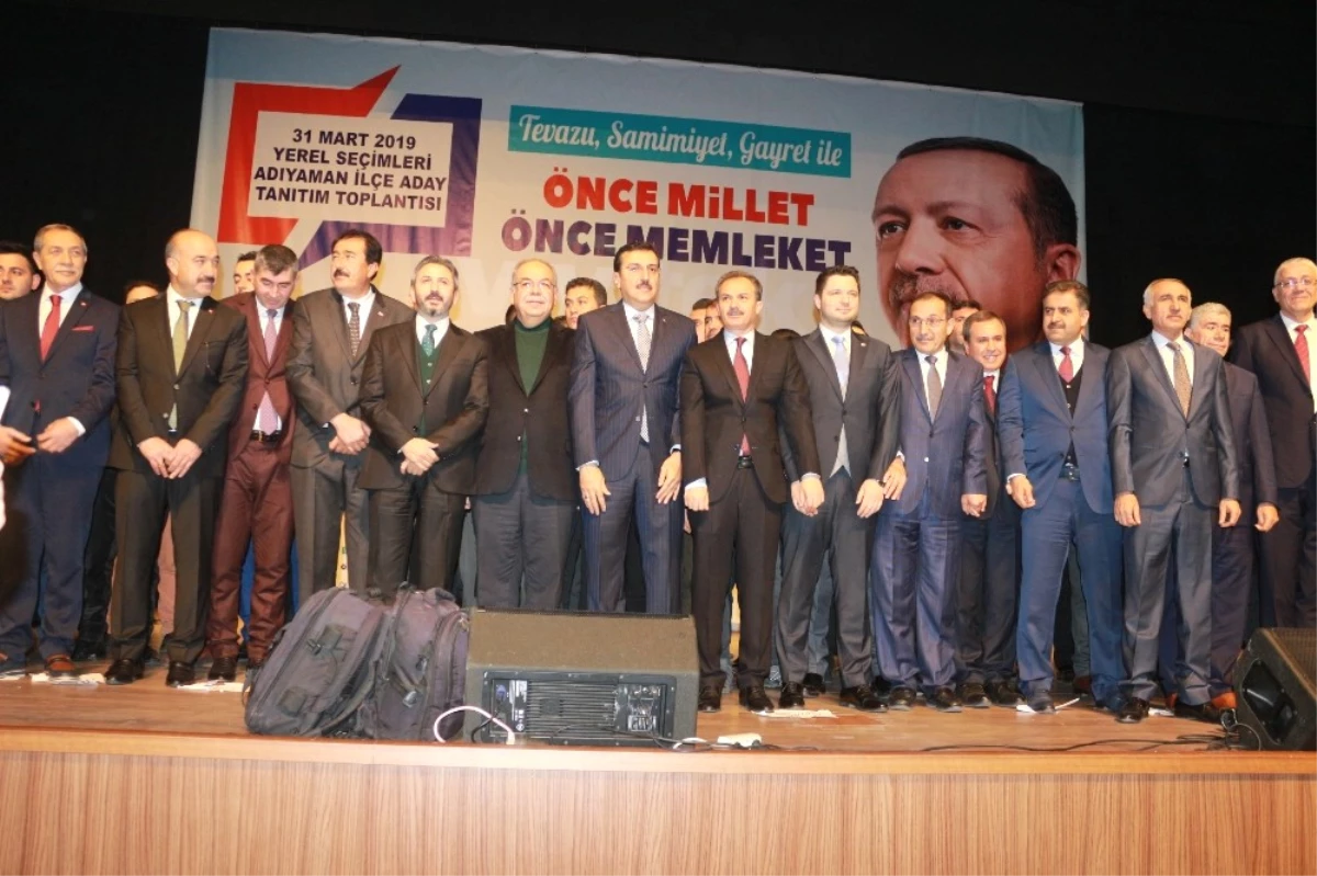 AK Parti Adıyaman\'da Belediye Başkan Adaylarını Tanıttı