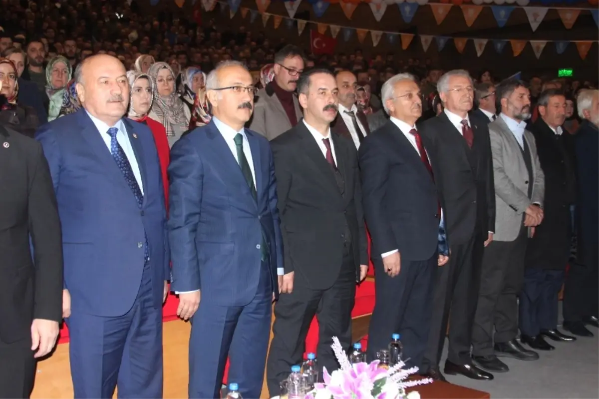 AK Parti Genel Başkan Yardımcısı Lütfi Elvan, Erzincan Adaylarını Tanıttı