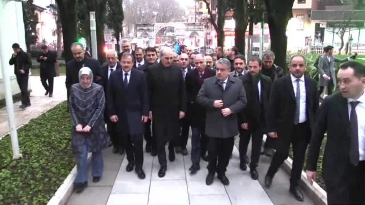 AK Parti Genel Başkanvekili Kurtulmuş, Osman Gazi ve Orhan Gazi\'nin Türbelerini Ziyaret Etti