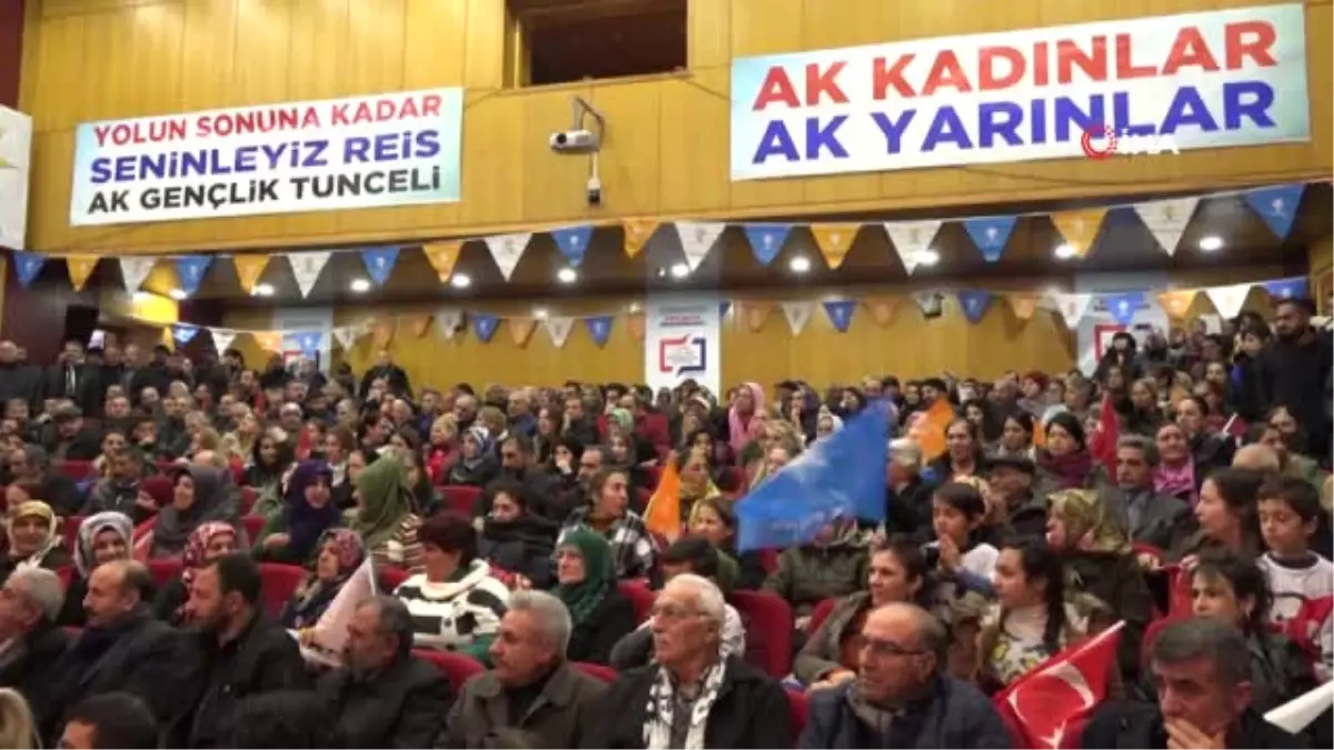 Ak Parti, Tunceli\'de Başkan Adaylarını Tanıttı