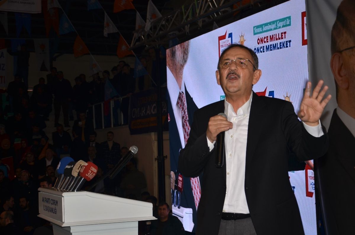 Çorum Belediye Başkan Adayların Özhaseki Açıkladı