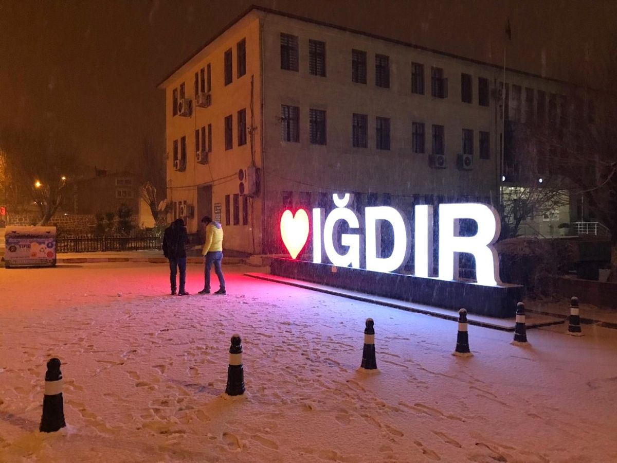 Iğdır\'da Okullar Tatil Edildi