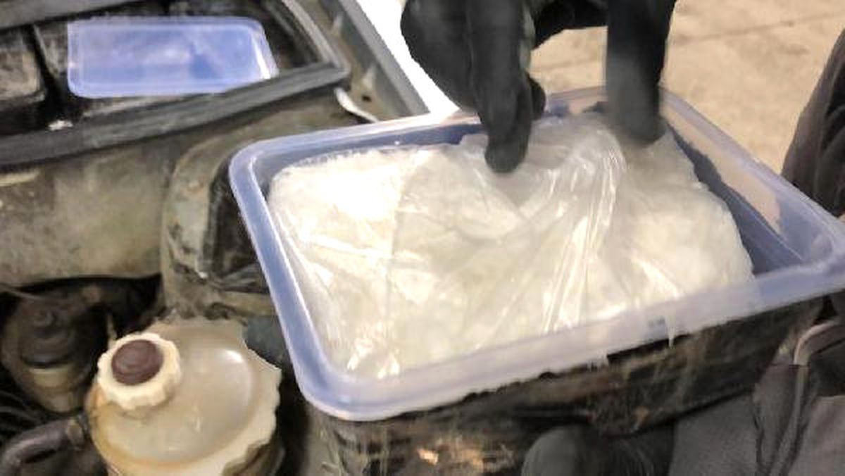 Otomobilde 11 Kilo Metamfetamin Ele Geçirildi