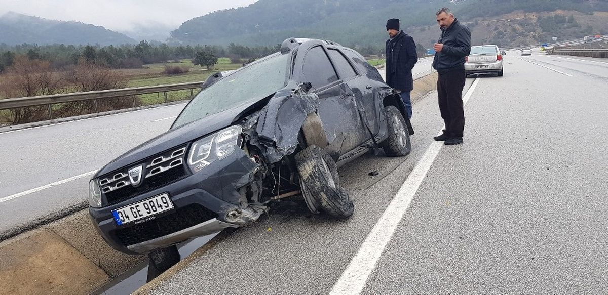 Tosya Trafik Kazası: 1 Yaralı