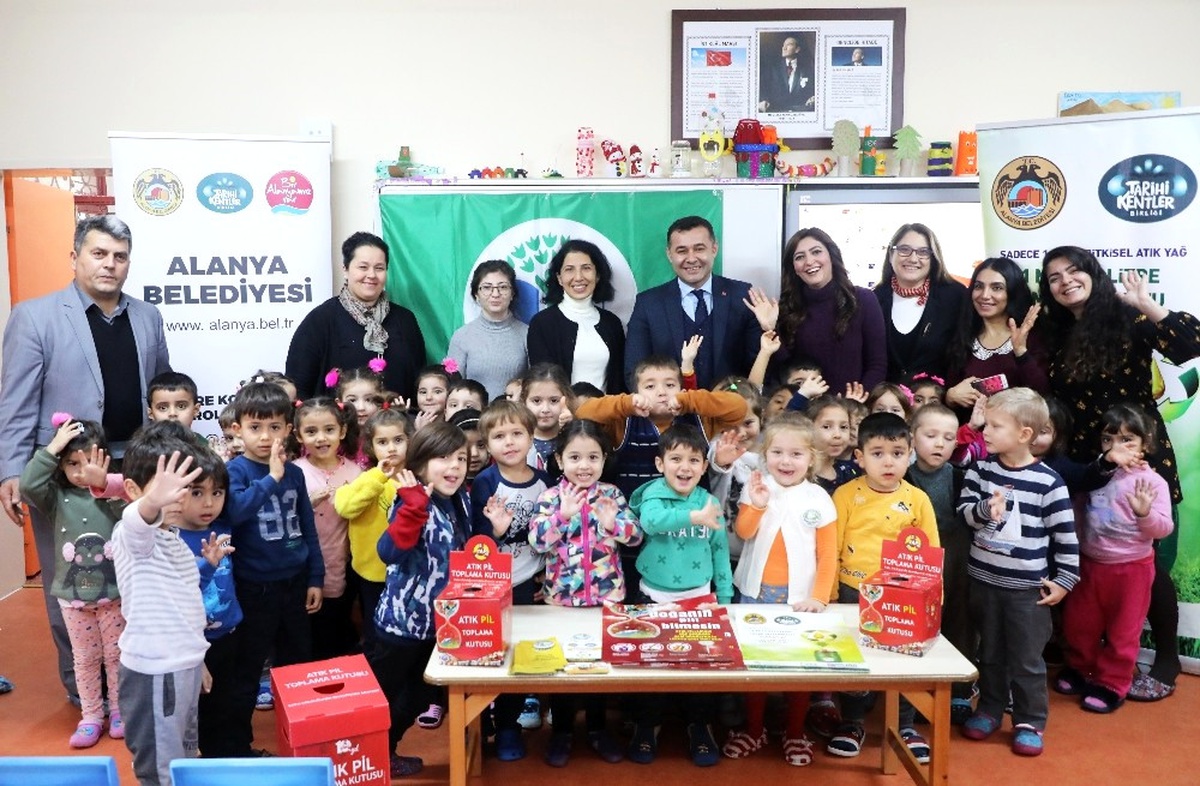 Alanya\'nın En Küçük Çevreci Okulu