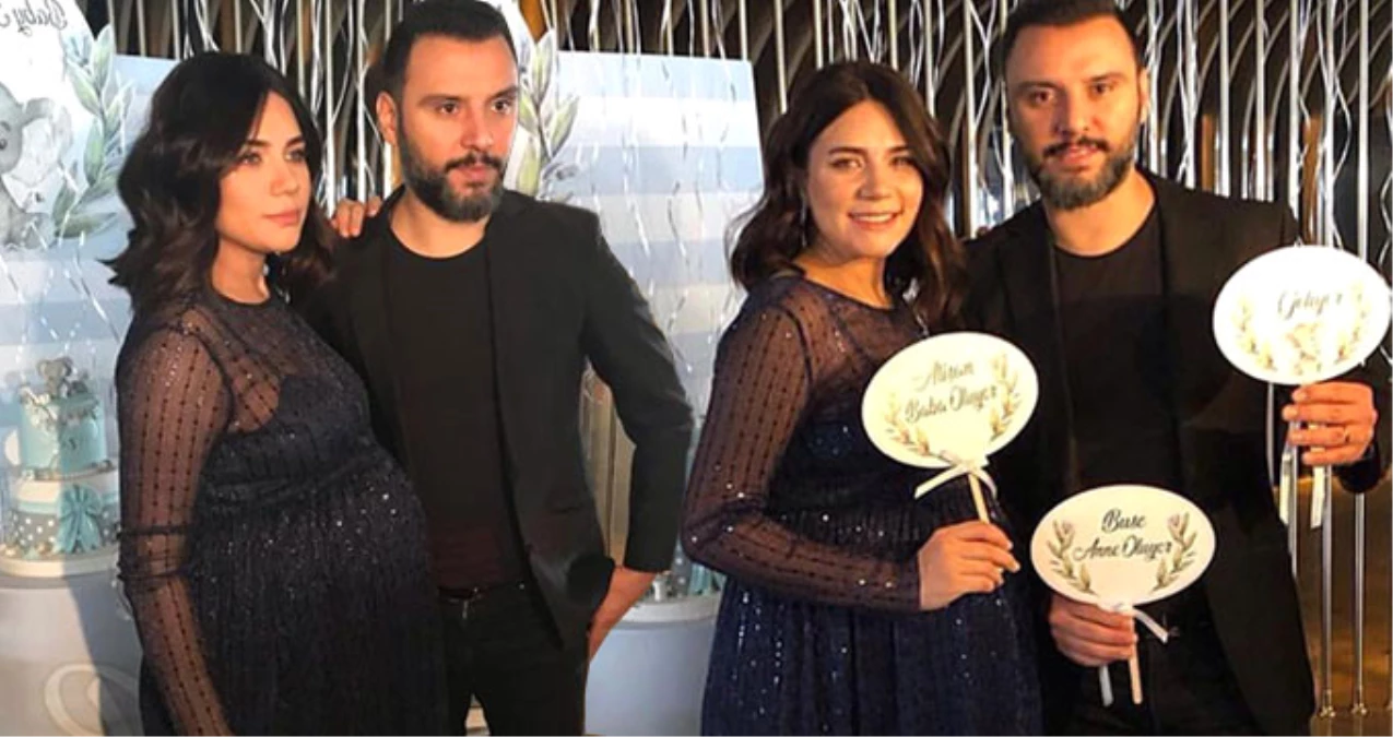 Alişan ve Buse Varol Çifti, Doğacak Bebeklerine Baby Shower Partisi Düzenledi