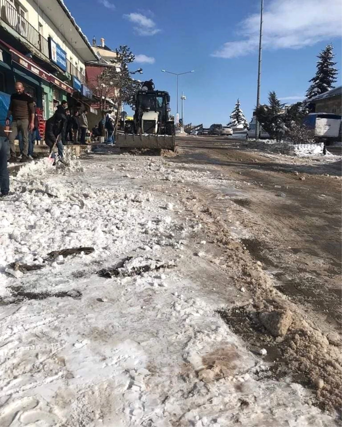 Aydıntepe Belediyesinden Kar Mesaisi