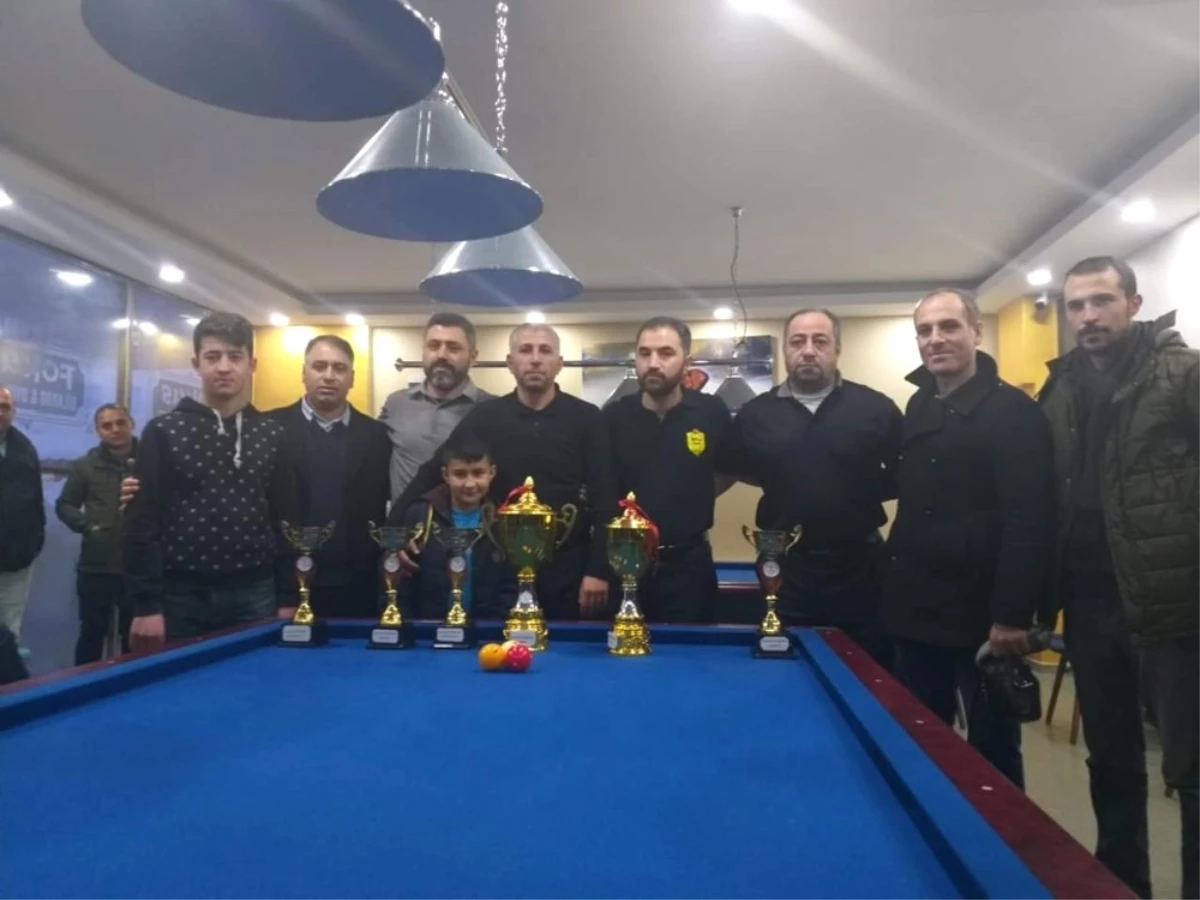 Bitlis\'te 3 Bant Bilardo İl Birinciliği Turnuvası