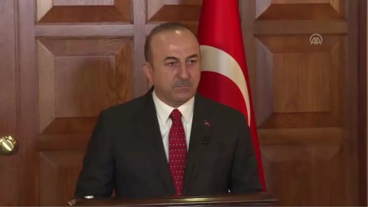 Çavuşoğlu: "Abd ile Aramızda Üç Tane Yüksek Düzeyli Çalışma Grubu Var" - Ankara