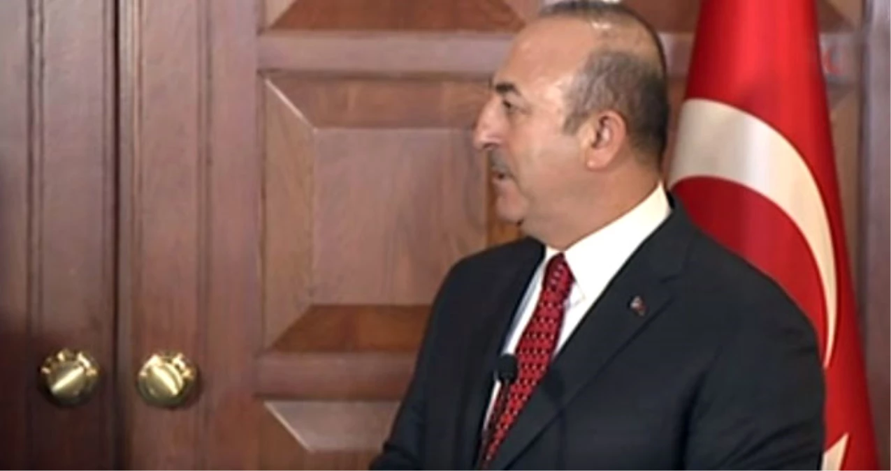 Dışişleri Bakanı Çavuşoğlu, Mevkidaşına Kameralar Önünde Tepki Gösterdi