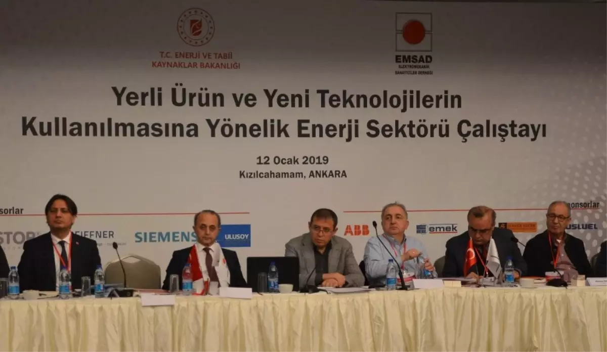 Enerji ve Tabii Kaynaklar Bakanlığı ve Emsad\'dan Çalıştay