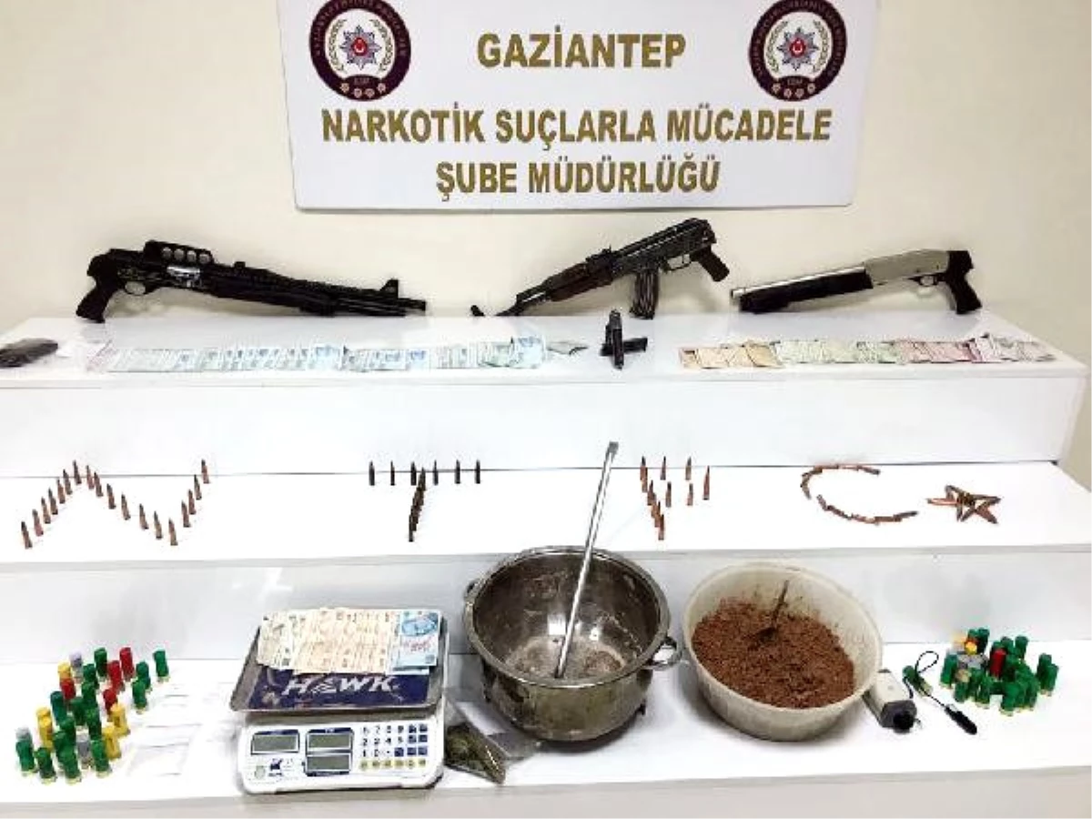 Gaziantep\'te Uyuşturucu Operasyonu: 5 Tutuklama