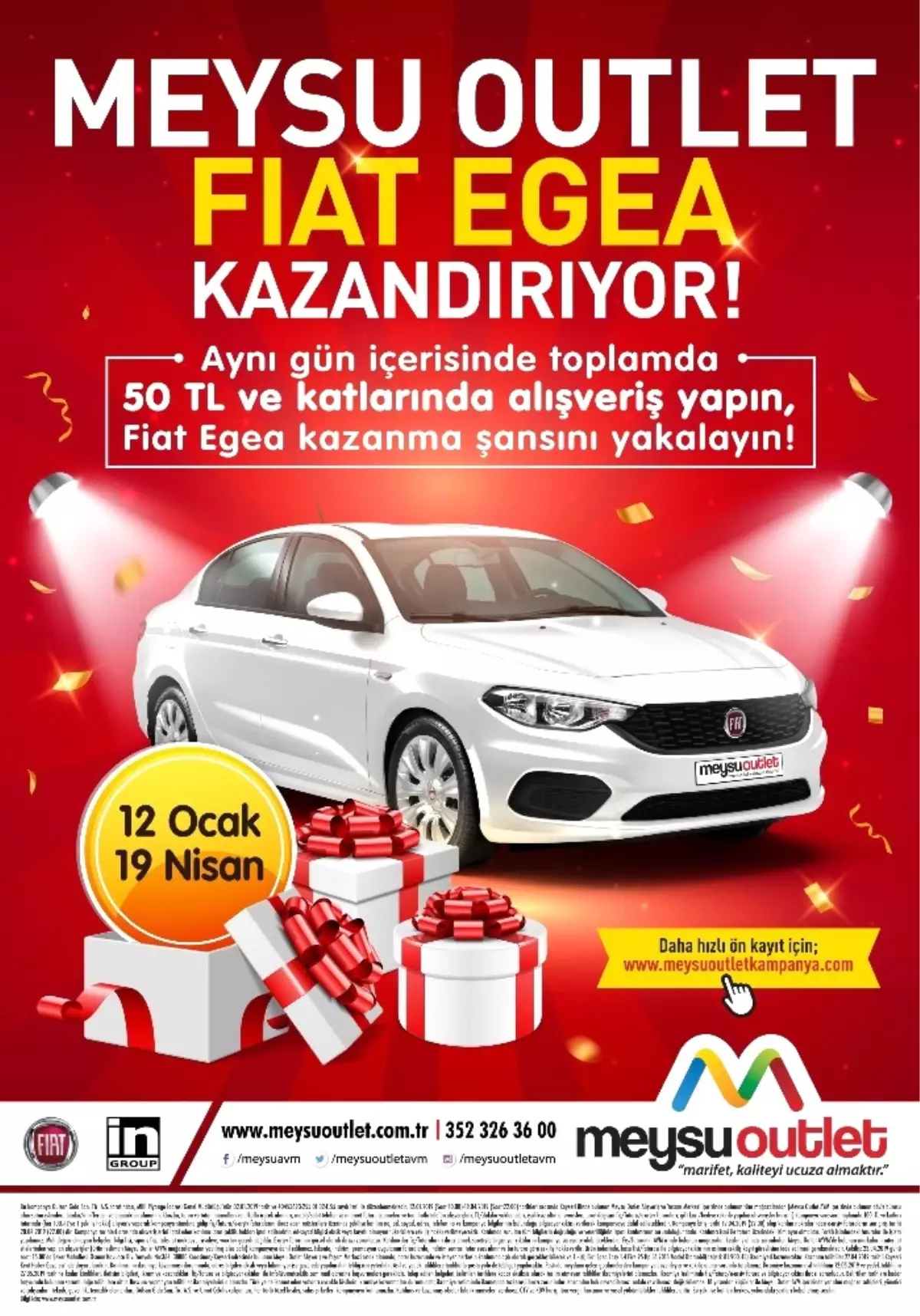 Meysu Outlet Araba Kazandırıyor