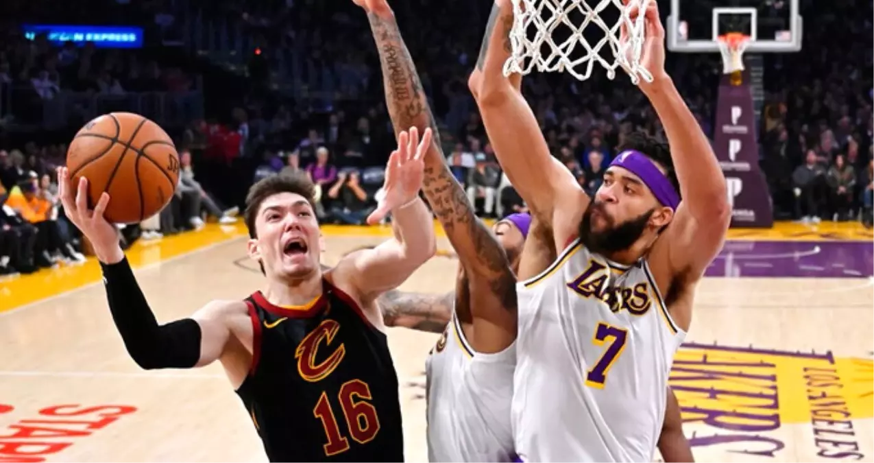 NBA\'de Cavaliers, Cedi\'nin 20 Sayısıyla Galibiyeti Hatırladı