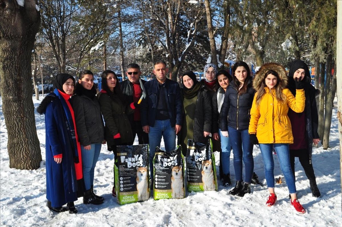 Öğrenciler Sokak Hayvanlarını Unutmadı