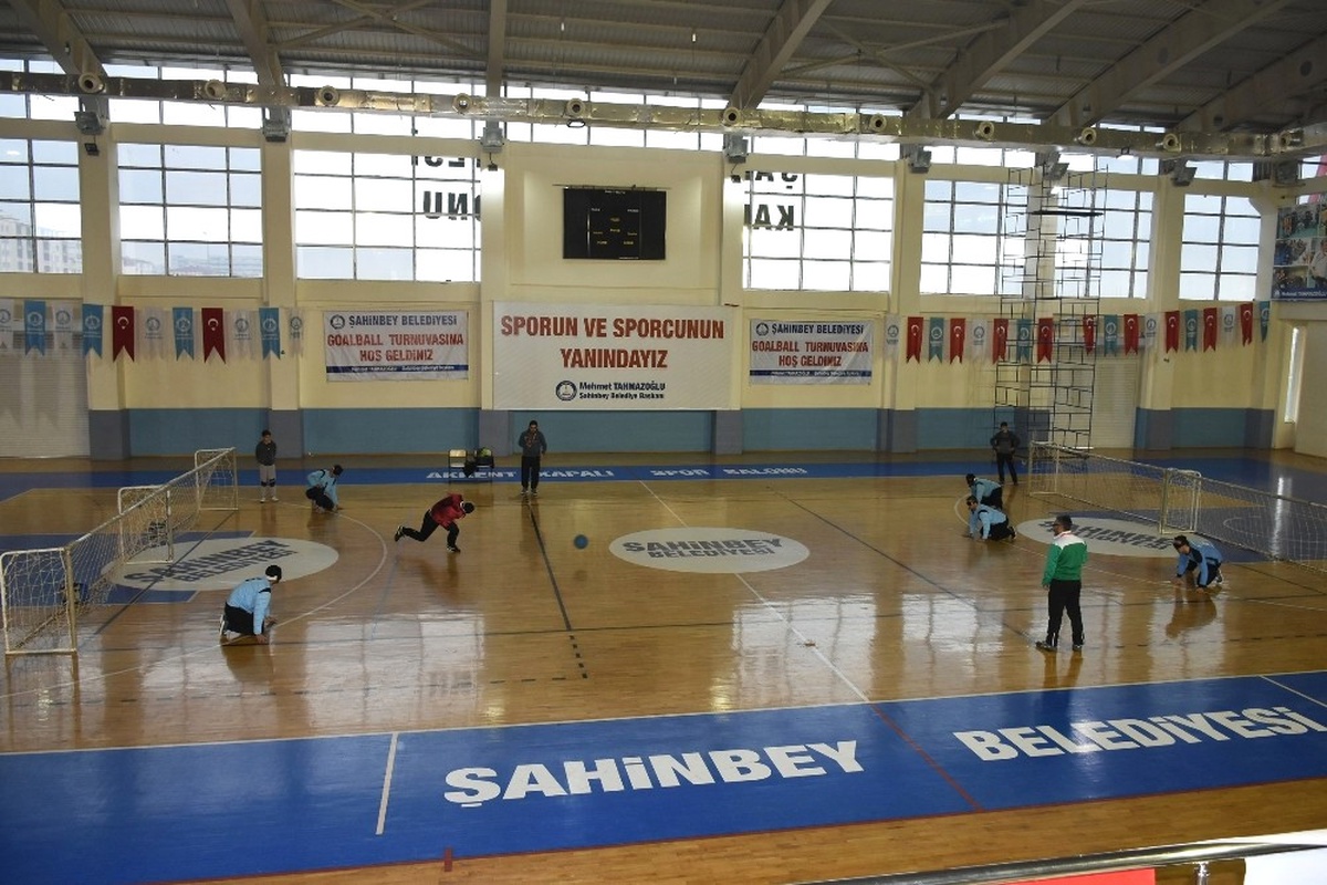 Şahinbey Belediyesi\'nden Goalball Turnuvası