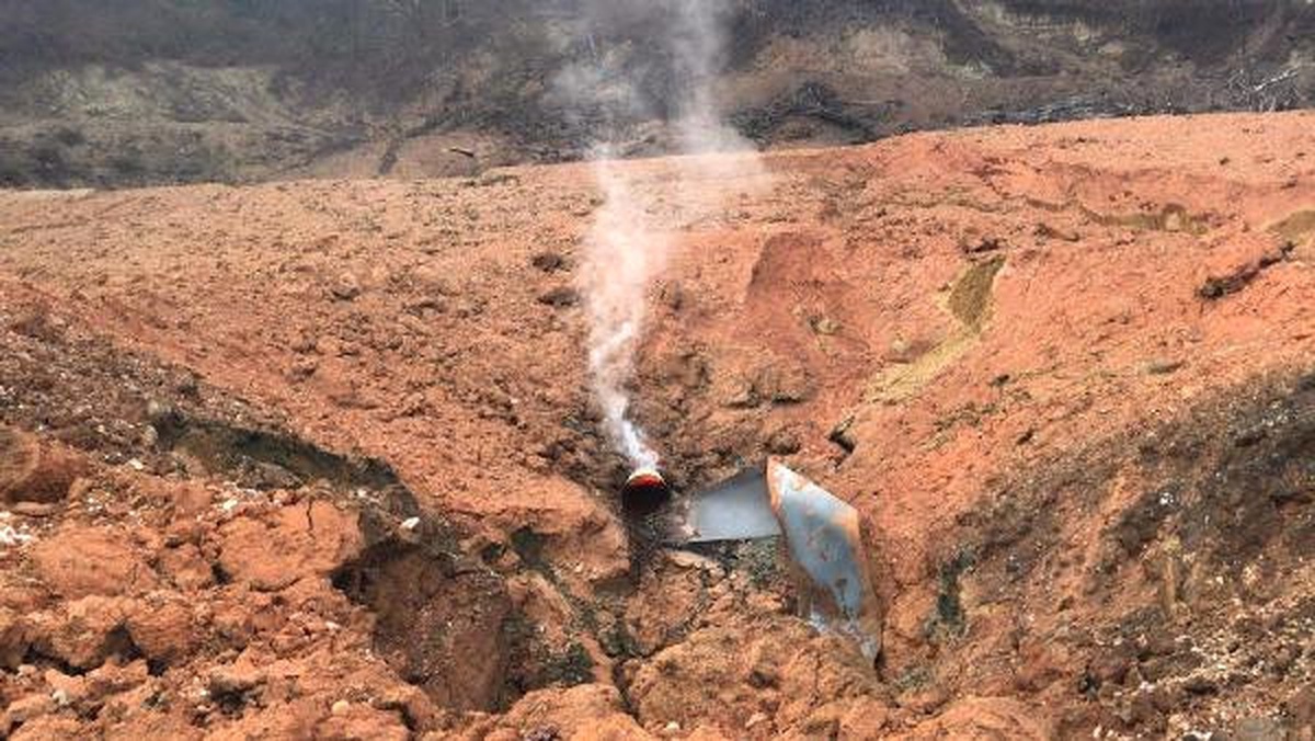 Sakarya\'da Doğal Gaz Hattında Patlama Sonrası Yangın (4)