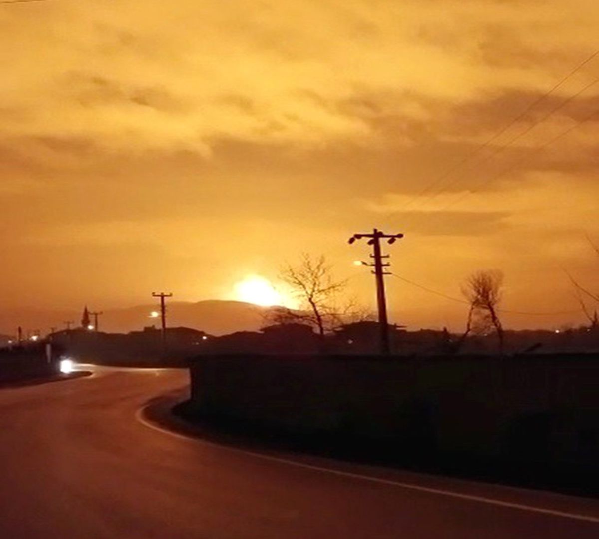 Sakarya\'da Korkutan Yangın