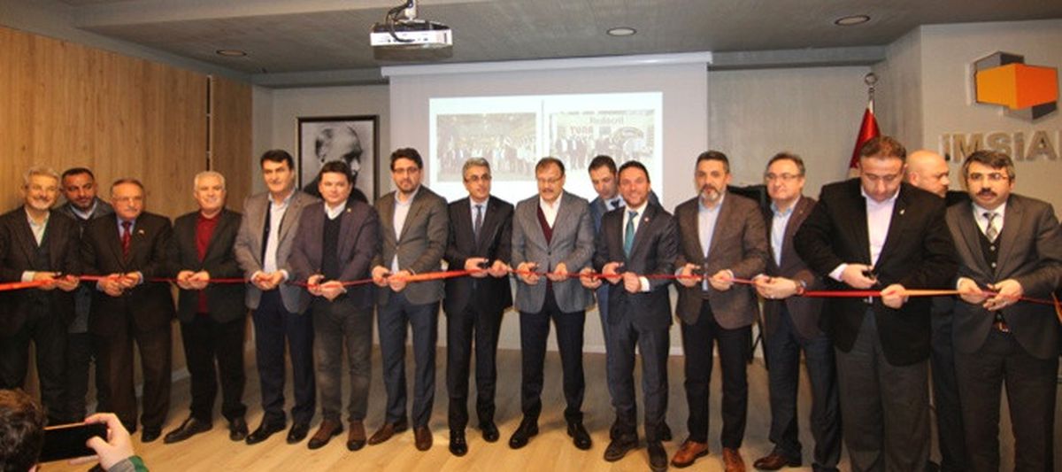 Yeni hizmet binası törenle açıldı