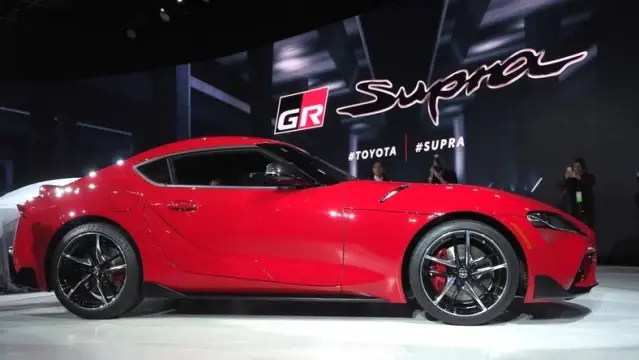 Yeni Toyota Supra Ilk Kez Kanli Canli Karsimiza Cikti Son Dakika