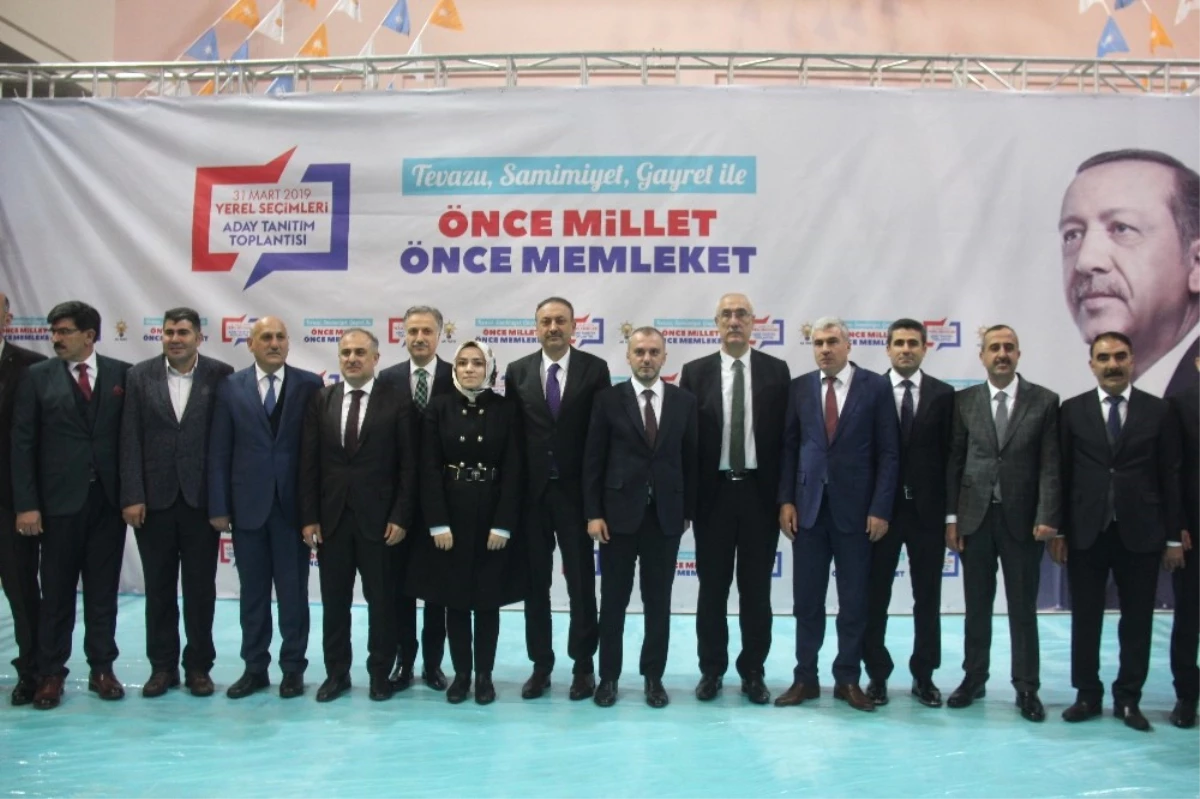 AK Parti Bingöl\'de Başkan Adaylarını Tanıttı