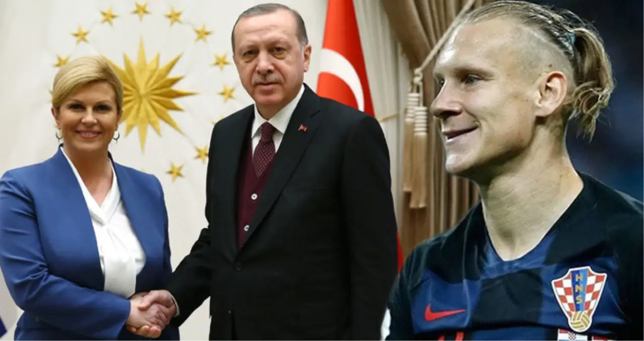 Beşiktaşlı Domagoj Vida, Cumhurbaşkanlığı Yemeğine Katılacak